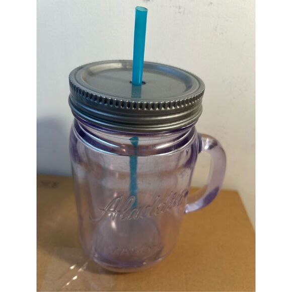 Aladdin mug gray lid 32oz - Picture 3 of 5